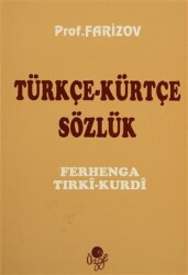 Türkçe - Kürtçe Sözlük - Öz-Ge Yayınları