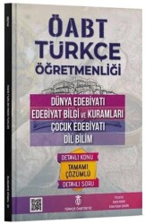 ÖABT Türkçe Dünya Edebiyatı, Edebiyat Bilgi ve Kuramları, Çocuk Edebiyatı, Dil Bilim Konu Anlatımlı Soru Bankası - Türkçe ÖABTDEYİZ