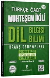 Türkçe ÖABTdeyiz ÖABT Türkçe Dil Bilgisi-Dil Bilimi Muhteşem İkili Branş Denemeleri - Türkçe ÖABTDEYİZ