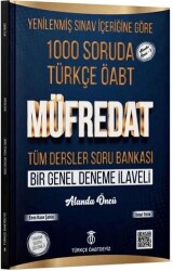 Türkçe ÖABTdeyiz ÖABT Türkçe Öğretmenliği Müfredat Soru Bankası Çözümlü - Türkçe ÖABTDEYİZ