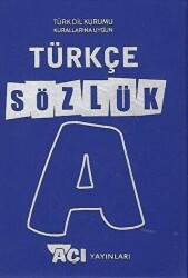 Türkçe Sözlük - Açı Yayınları