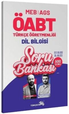 Türkçecim TV Yayınları ÖABT MEB-AGS Türkçe Öğretmenliği Dil Bilgisi Soru Bankası Çözümlü - 1
