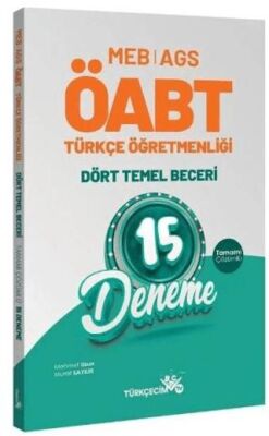 ÖABT MEB-AGS Türkçe Öğretmenliği Dört Temel Beceri 15 Deneme Çözümlü - 1
