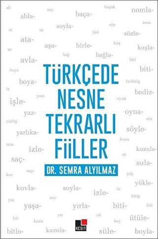 Türkçede Nesne Tekrarlı Fiiller - Kesit Yayınları