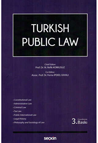Turkish Public Law - Seçkin Yayıncılık