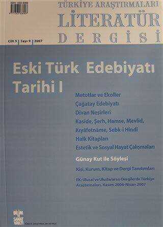 Türkiye Araştırmaları Literatür Dergisi Cilt 5 Sayı: 9