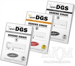 Tasarı Eğitim Yayınları DGS Matematik İlk 60 Soru Garanti Seti 4`lü - Tasarı Eğitim Yayınları