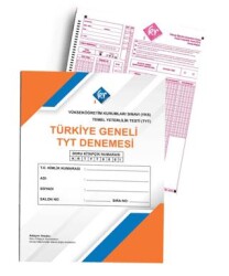Türkiye Geneli Optikli TYT Denemesi - KR Akademi Yayınları