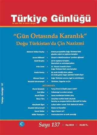 Türkiye Günlüğü Dergisi Sayı: 137 Kış 2019