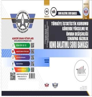 Askeri Sınav Kitapları Türkiye İstatistik Kurumu Görevde Yükselme ve Ünvan Değişikliği Sınavına Hazırlık Konu Anlatımlı Soru Bankası - 1