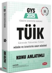 Data Yayınları Türkiye İstatistik Kurumu Tüik GYS Konu Anlatımlı - Data Yayınları