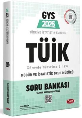 Data Yayınları Türkiye İstatistik Kurumu Tüik GYS Soru Bankası - 1