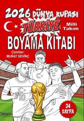 Türkiye Milli Takım Boyama Kitabı - 1