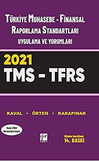 Türkiye Muhasebe - Finansal Raporlama Standartları Uygulama ve Yorumları Tms – Tfrs 2021