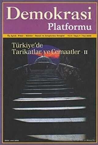 Türkiye’de Tarikatlar ve Cemaatler 2 - Demokrasi Platformu Sayı: 7