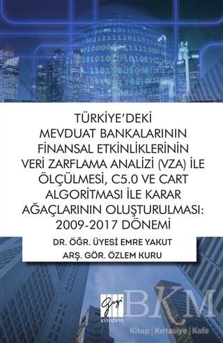 Türkiye'deki Mevduat Bankalarının Finansal Etkinliklerinin Veri Zarflama Analizi VZA İle Ölçülmesi C5.0 ve Cart Algoritması İle Karar Ağaçlarının Oluşturulması 2009-2017 Dönemi
