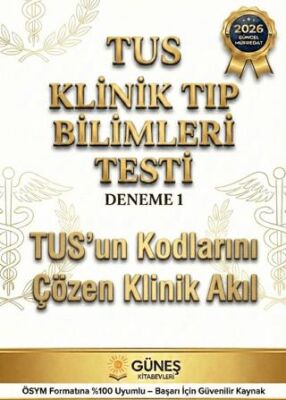 TUS Klinik Tıp Bilimleri Testi Deneme 1 - 1