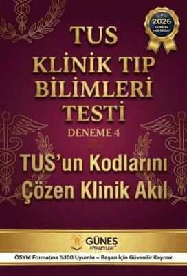 TUS Klinik Tıp Bilimleri Testi Deneme 4 - 1
