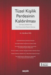 Tüzel Kişilik Perdesinin Kaldırılması - Seçkin Yayıncılık