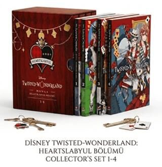 Twisted-Wonderland Manga: Heartslabyul Bölümü 1-4 Cilt Takım Set - 1