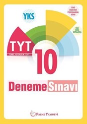 Palme YKS TYT 10 Deneme - Palme Yayınları