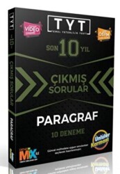 TYT Parağraf Karması Son 10 Yıl Çıkmış Sorular 10 Deneme - Ünlüler Karması