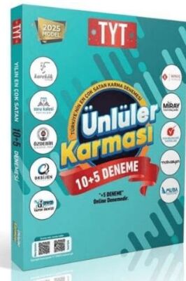 Ünlüler Karması TYT 10 Farklı Yayın 10+5 Farklı Deneme - 1