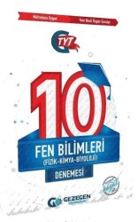 TYT 10`lu Fen Bilimleri Denemesi - Gezegen Yayıncılık