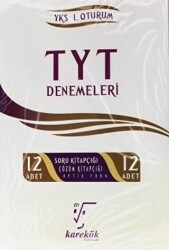 TYT 12`li Deneme YKS 1. Oturum - Karekök Yayıncılık