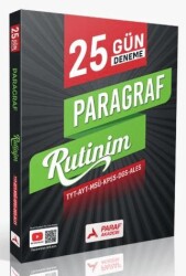 TYT 25 Günde Rutin Paragraf Branş Denemeleri - Paraf Akademi