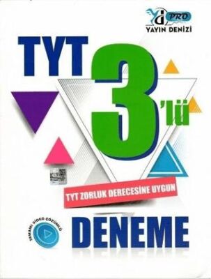 TYT 3 lü Pro Deneme kapağı