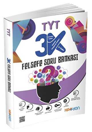 Katyon Yayınları TYT 3K Felsefe Soru Bankası