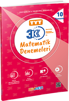 Katyon Yayınları TYT 3K Matematik Denemeleri - 1