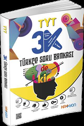 Katyon Yayınları TYT 3K Türkçe Soru Bankası