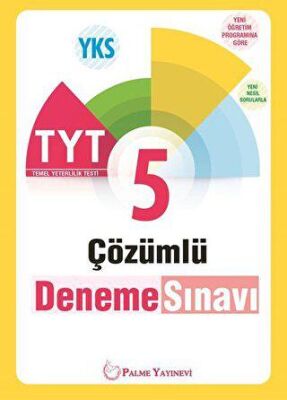 Palme YKS TYT 5 Çözümlü Deneme - 1
