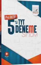 Aktif Öğrenme Yayınları TYT 5`li Deneme Kuvvet Serisi - Aktif Öğrenme Yayınları