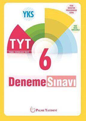 Palme YKS TYT 6 Deneme Sınavı - 1