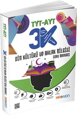 Katyon Yayınları TYT - AYT 3K Din Kültürü ve Ahlak Bilgisi Soru Bankası - 1