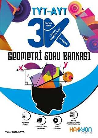 Katyon Yayınları TYT AYT 3K Geometri Soru Bankası