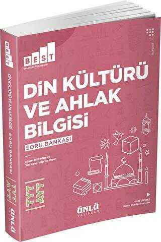 Ünlü Yayınları YKS TYT AYT Din Kültürü ve Ahlak Bilgisi BEST Soru Bankası