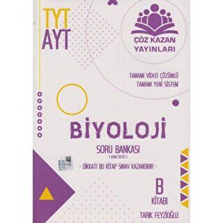 Çöz Kazan Yayınları TYT AYT Biyoloji Soru Bankası B Kitabı - 1