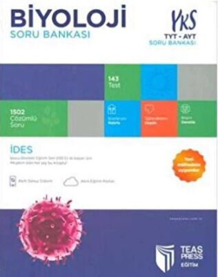 Teas Press TYT AYT Biyoloji İdes Soru Bankası - 1