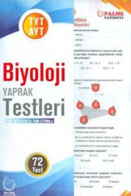 Palme Yaprak Test YKS TYT AYT Biyoloji - 1