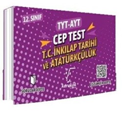 Karekök Yayıncılık TYT AYT Cep Test 12. Sınıf T.C. İnkılap Tarihi ve Atatürkçülük - Karekök Yayıncılık
