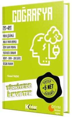 Kriter Akademi 5 Net Garantili Coğrafya Yayınları - 1