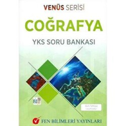 Fen Bilimleri Yayınları Venüs Serisi YKS Coğrafya Soru Bankası - Fen Bilimleri Yayınları