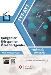 Sonuç Yayınları 2019 - 2020 TYT AYT Çokgenler Dörtgenler Özel Dörtgenler - Sonuç Yayınları