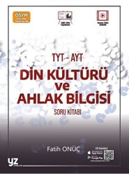 YZ YKS TYT AYT Din Kültürü ve Ahlak Bilgisi Soru Kitabı - YZ Yayınları