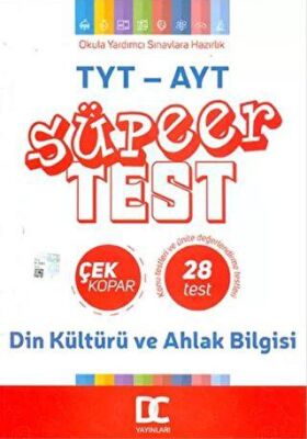 Doğru Cevap Yayınları TYT AYT Din Kültürü ve Ahlak Bilgisi Süper Test Çek Kopar - 1