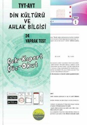 Pano Yayınevi TYT-AYT Din Kültürü ve Ahlak Bilgisi Yaprak Testleri Çek Kopart - Pano Yayınevi